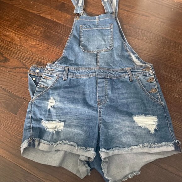 Mini Overalls - Dark blue - Picture 1 of 4